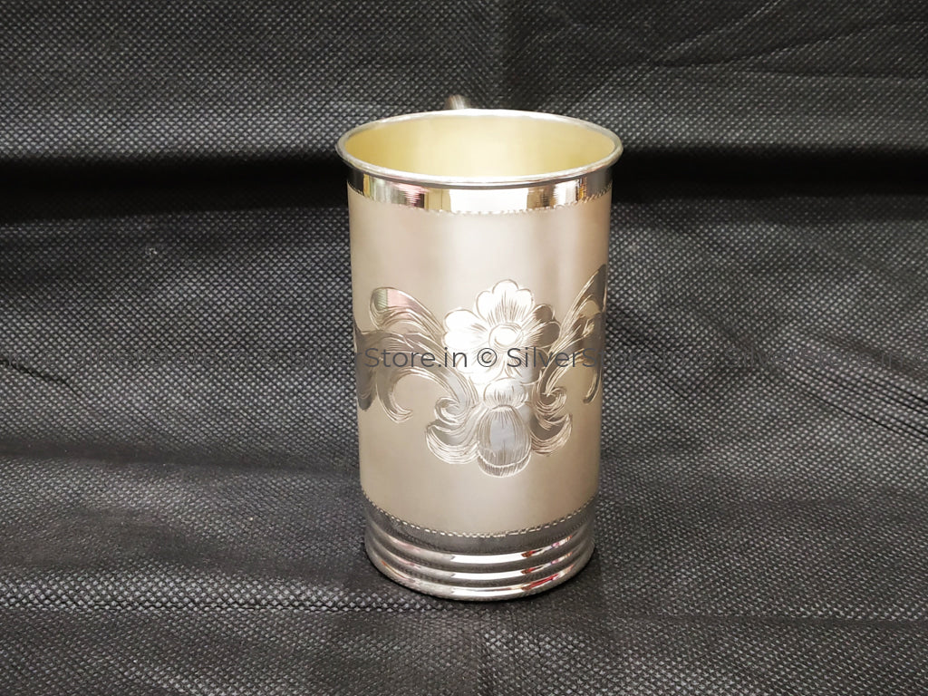 Silver Coffee Mug - Royal Pattern 925 Bis Hallmark Gifts