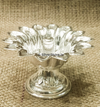 Silver Devdas Diya