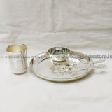 Silver Dinner Set For Baby - 925 Bis Hallmark 7 Size