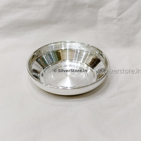 Silver Dish - 990 Bis Hallmark 4 Size Silvwr Bowl
