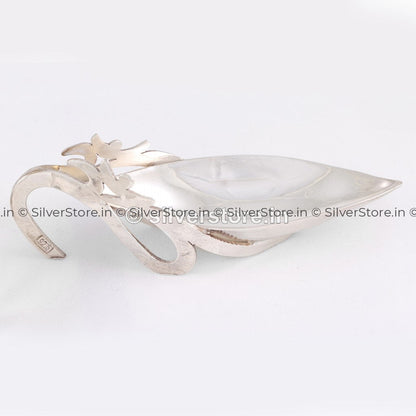 Silver Diya - 925 Silver Pack Of 2