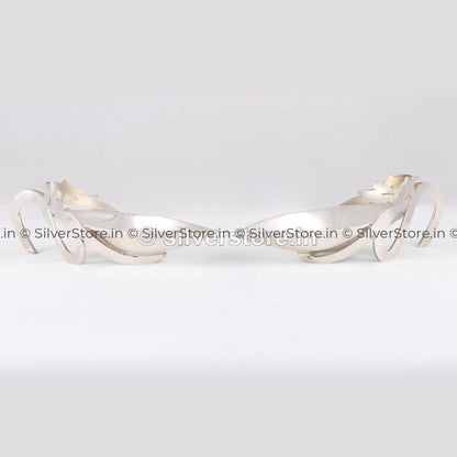 Silver Diya - 925 Silver Pack Of 2