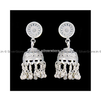 Silver Earing ( Jhumka)