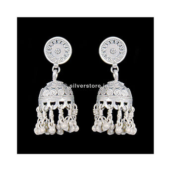 Silver Earing ( Jhumka)