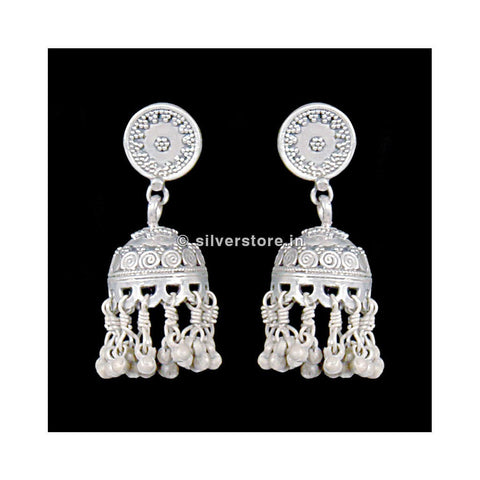 Silver Earing ( Jhumka)