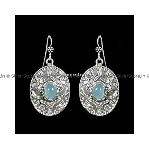 Silver Earrings Earing