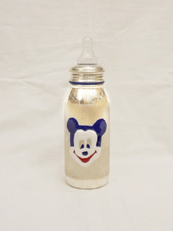 Silver Feeding Bottle For Baby -Bis Hallmarked - Free Silicone Nipple Milk