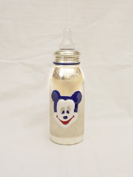 Silver Feeding Bottle For Baby -Bis Hallmarked - Free Silicone Nipple Milk