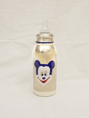 Silver Feeding Bottle For Baby -Bis Hallmarked - Free Silicone Nipple Milk