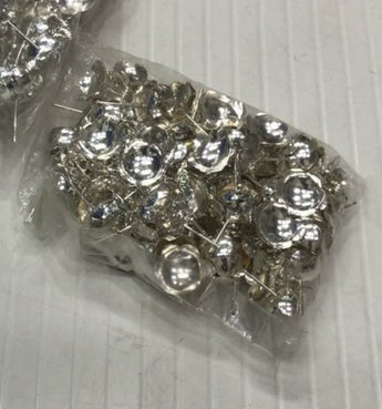 Silver Flowers Pack Of 108 Pooja Item