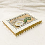 Silver Ganesh Coin For Gift - 10 Grams Gangajamna With Velvet Gift Box