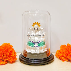 Silver Ganesh Idol - Ga15 Idols