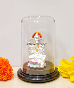 Silver Ganesh Idol - Ga16 Idols