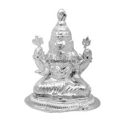 Silver Ganesh Idol Idols