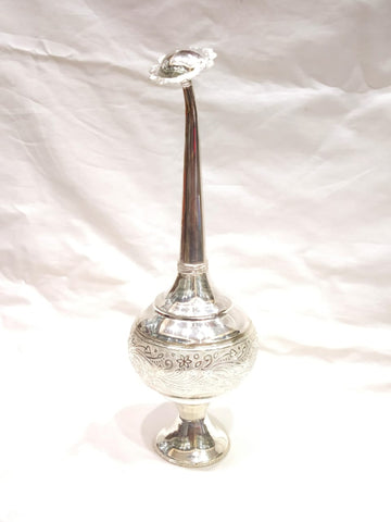 Silver Gulabdani Pooja Item