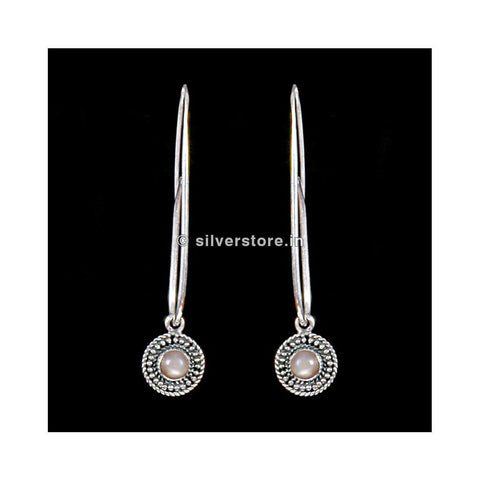 Silver Hoop Earing