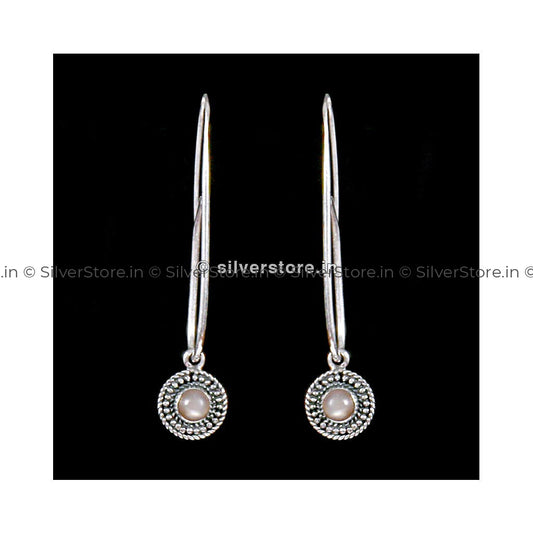 Silver Hoop Earing