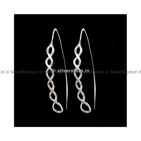 Silver Hoop Earring Earing