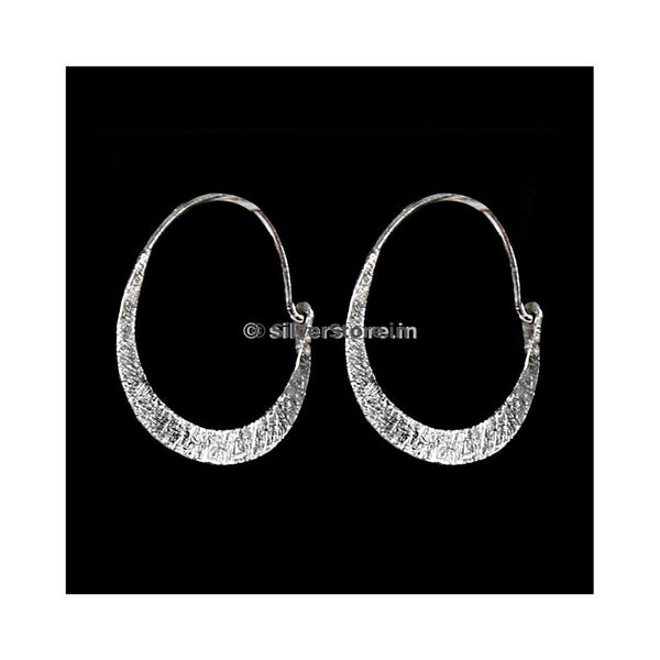 Holographic Solid Semi Circular Hoop Earrings – www.pipabella.com