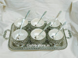 Silver Icecream Set - 925 Silver Bis Hallmark
