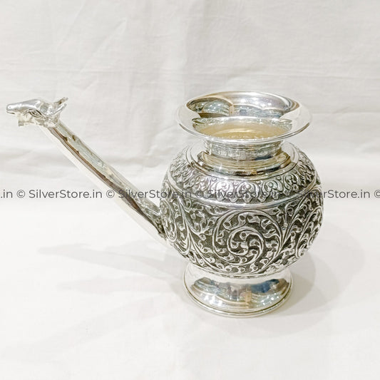 Silver Kalash - Pipe Gaumukh Pattern 925