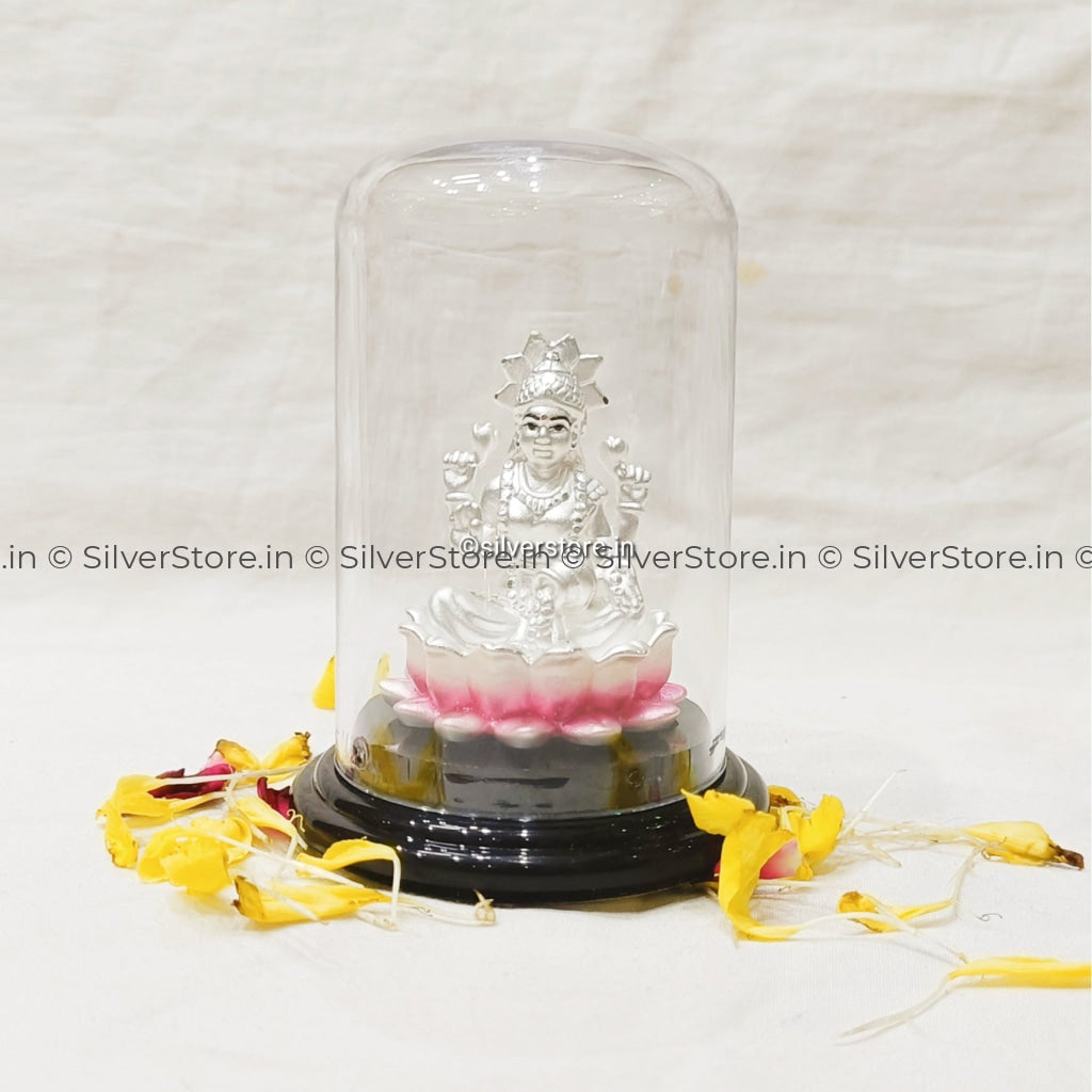 Silver Laxmi Idol - La11 Idols