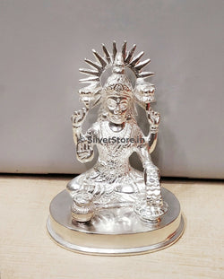 Silver Laxmiji Idol - 925 Bis Hallmarked Laxmi