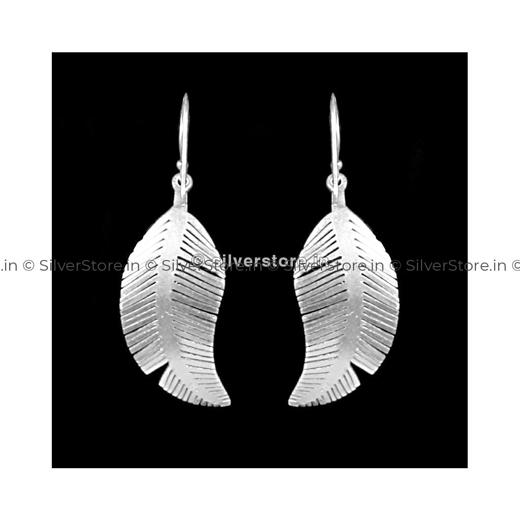 Silver Leaf Earing