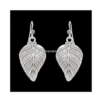 Silver Leaf Earing