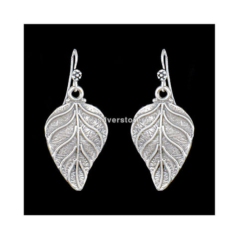 Silver Leaf Earing