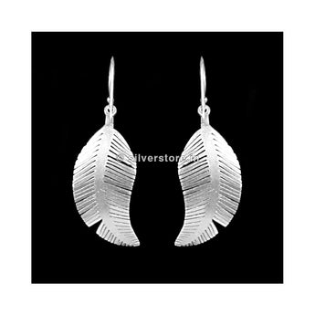 Silver Leaf Earing