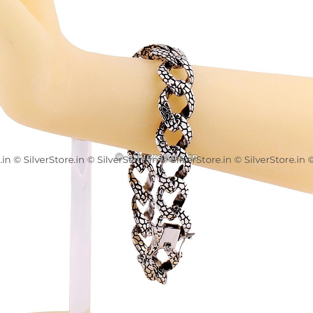 Silver Mens Bracelets