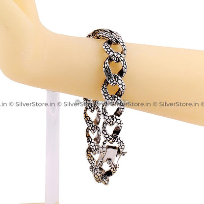 Silver Mens Bracelets