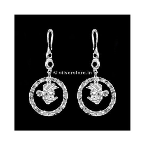 Silver Mickey Earring Earing