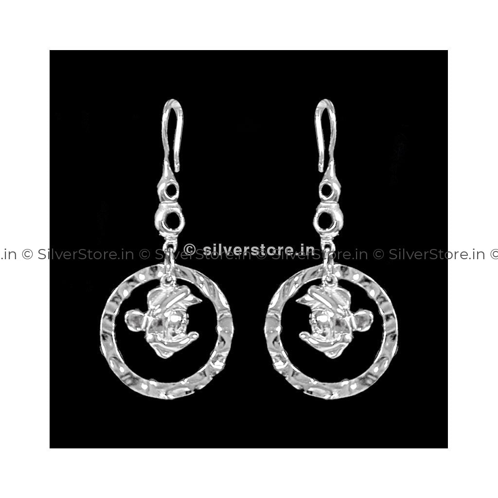 Silver Mickey Earring Earing