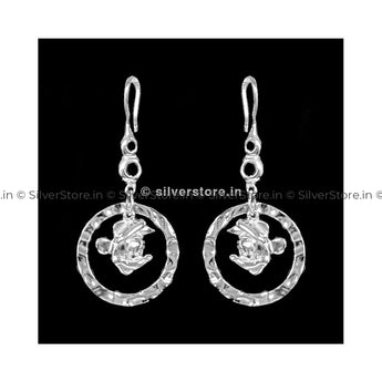 Silver Mickey Earring Earing