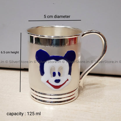 Silver Mug For Baby - 925 Silver Coffee Mug