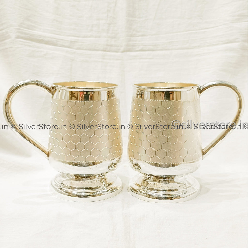 Silver Mugs - 925 Bis Hallmark Beer Mug