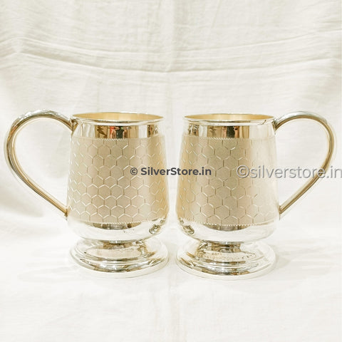 Silver Mugs - 925 Bis Hallmark Beer Mug