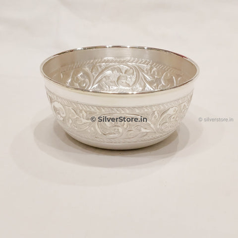 Silver Nakashi Bowl - 990 Bis Hallmark