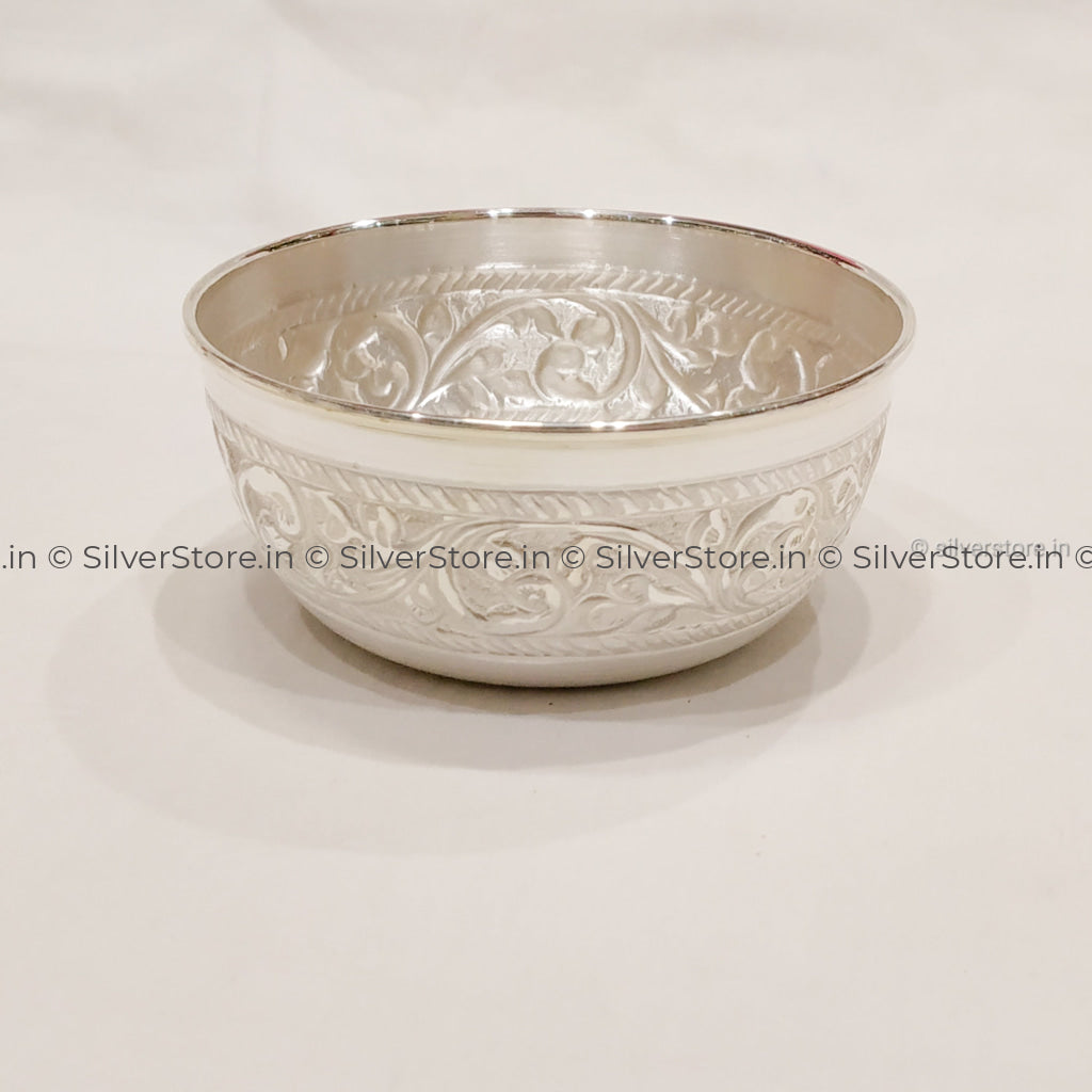 Silver Nakashi Bowl - 990 Bis Hallmark