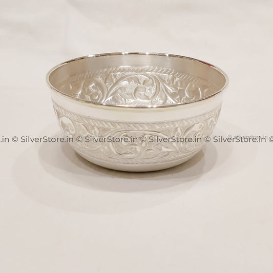 Silver Nakashi Bowl - 990 Bis Hallmark