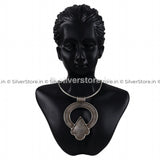 Silver Oxidized Pendant Pendant