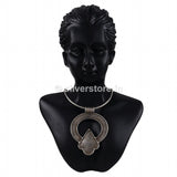 Silver Oxidized Pendant Pendant