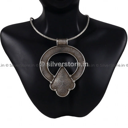Silver Oxidized Pendant Pendant