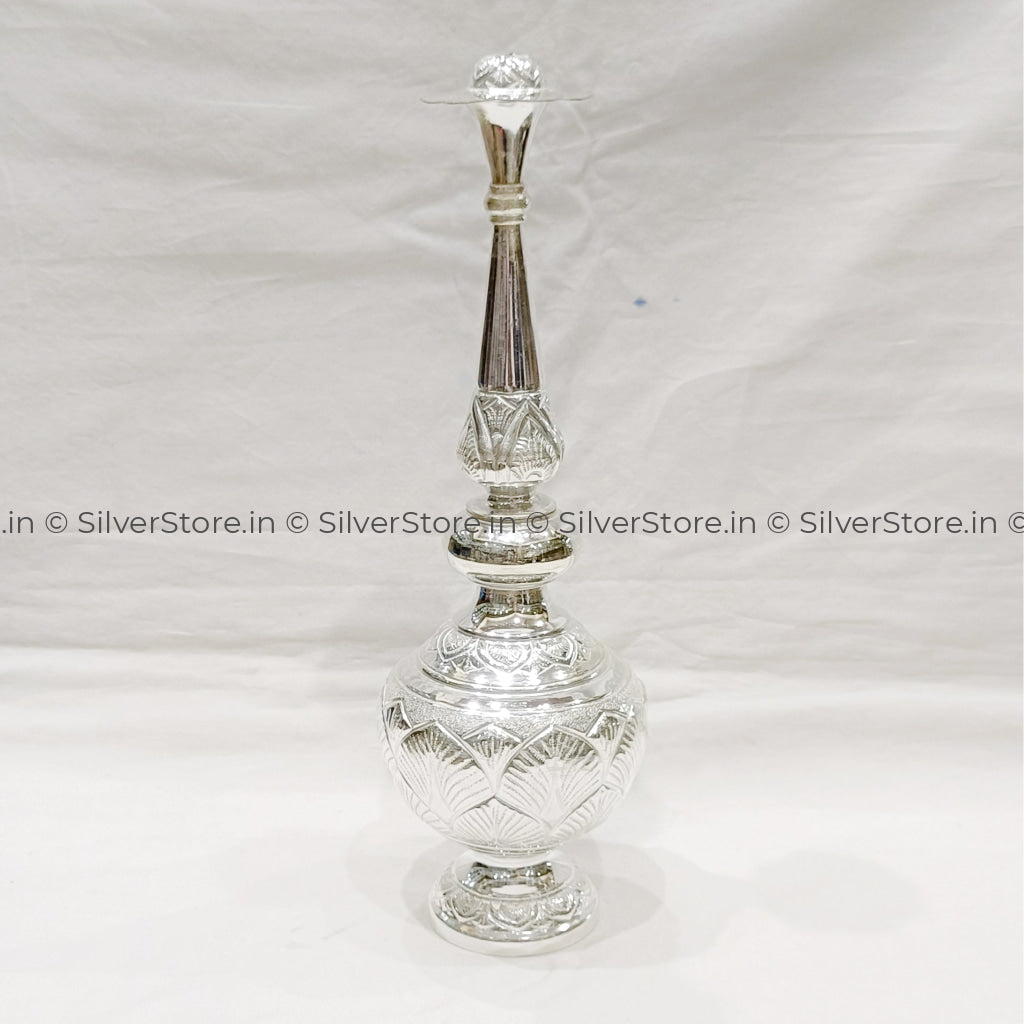 Silver Paneer Chembu /Silver Gulabdani - 925 Bis Hallmark Pooja Item