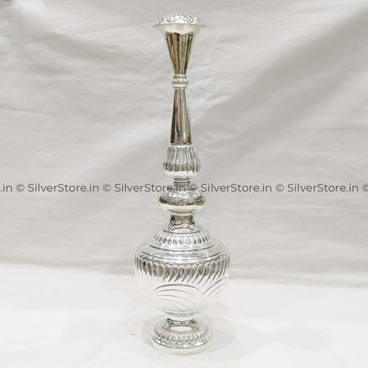 Silver Paneer Chembu /Silver Gulabdani - 925 Bis Hallmark Pooja Item