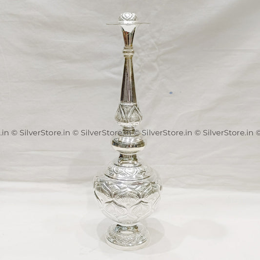 Silver Paneer Chembu /Silver Gulabdani - 925 Bis Hallmark Pooja Item