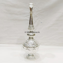 Silver Paneer Chembu /Silver Gulabdani - 925 Bis Hallmark Pooja Item