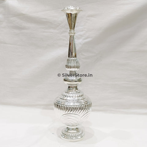 Silver Paneer Chembu /Silver Gulabdani - 925 Bis Hallmark Pooja Item